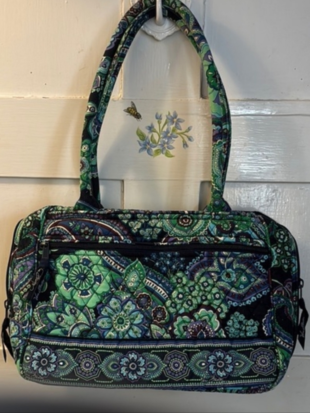Vera Bradley Rhythm and Blues Small Totes, Hard Bottom